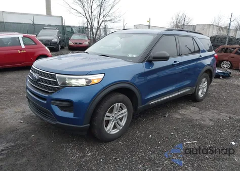 2020 Ford Explorer Xlt z USA, uszkodzony, nr VIN 1FMSK8DH3LGD12175